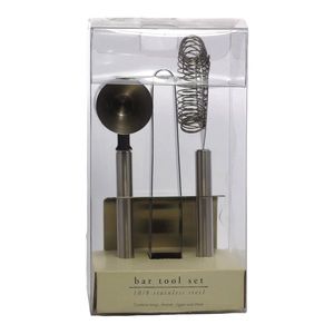 Pier 1 imports 18/8 stainless steel Bar stool set